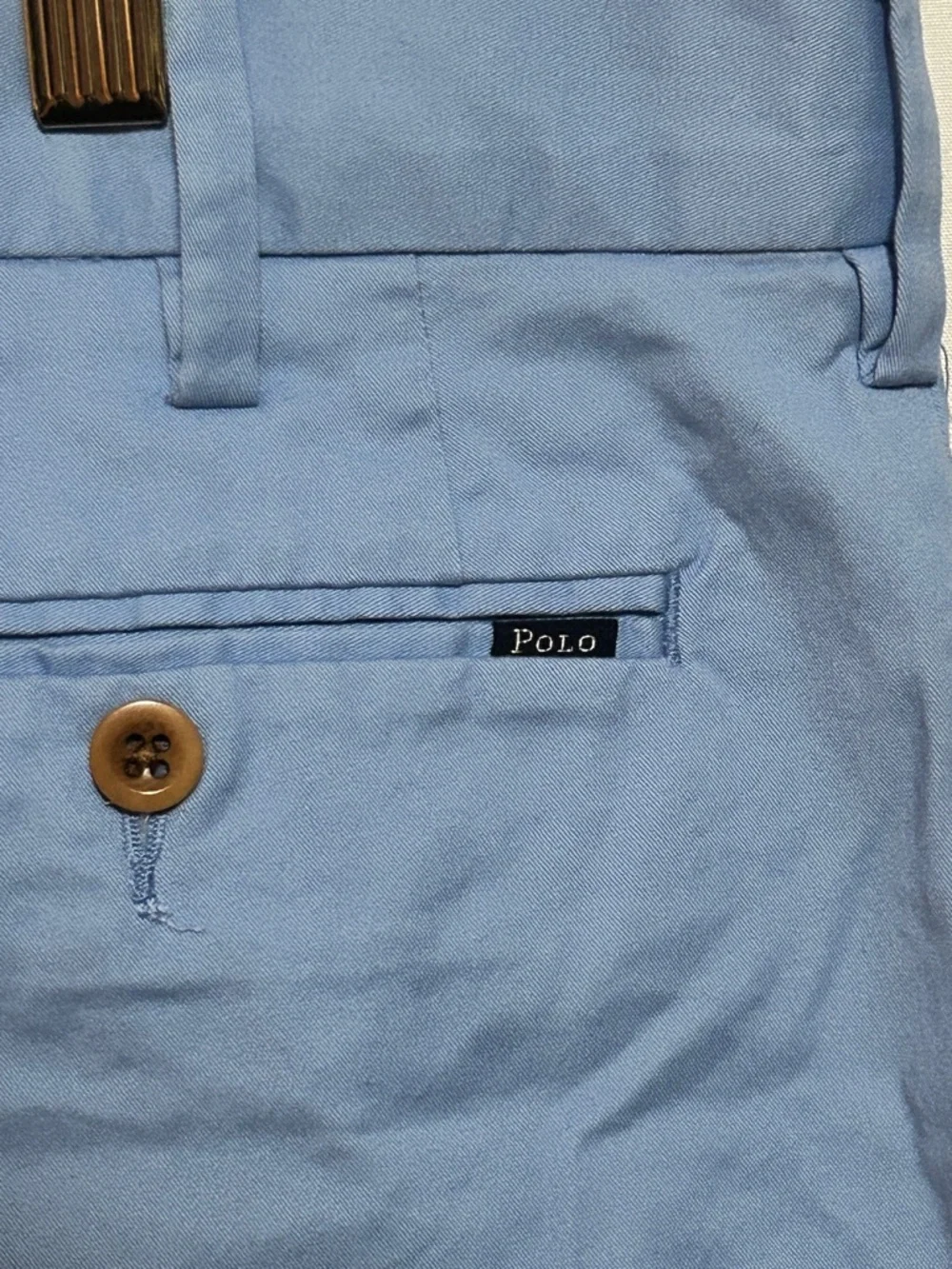 Polo Ralph Lauren Light Blue Shorts Stretch Classic Fit Size 31